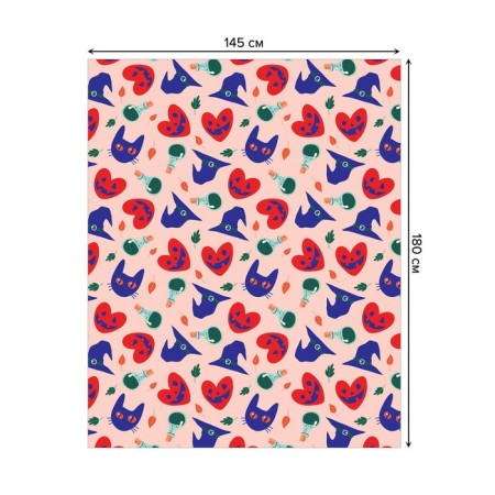 The tablecloth “Magic plan”, rectangular, Saten, size 145x180 cm-1