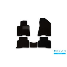 Rugs in the cabin Klever Premium Kia Sportage 2016-2016, cross., 5 pcs. (textile)