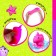 Surprise toy "Myak-gang: unicorns" with stickers, mix