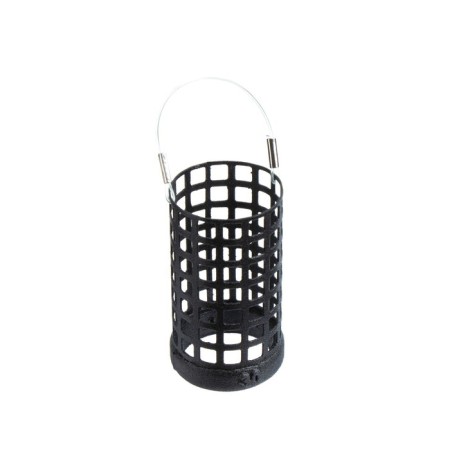 Metallic feeder X-Feeder ME Bullet Hawk+ M Perfo, Matt Black, 30 g, 45 ml