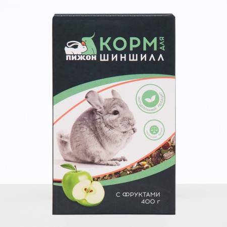 Feed "Pigger" for chinchillas, with fruits, 400 g-2