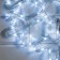 LED figure "Snowflake", 52 cm, Duralight, 96 LED, 220 V, flicker, glow of white/blue