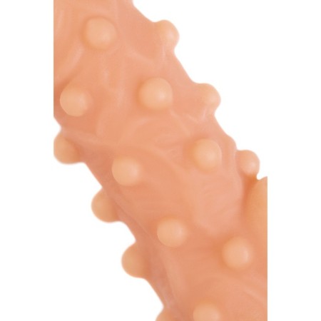 Kokos nozzle is realistic with additional stimulation, TPE, bodily, 15.6 cm, s-5