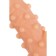Kokos nozzle is realistic with additional stimulation, TPE, bodily, 15.6 cm, s