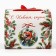 Box for sweets "Happy New Year", bullfinch, 10 x 18 x 14 cm, new year