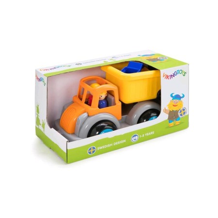 Set "Jumbo Fun garbage truck with figures", in a gift box-1