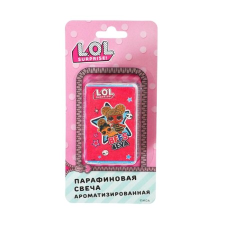 Aroma lol, bright pink pattern, turquoise color