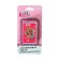 Aroma lol, bright pink pattern, turquoise color