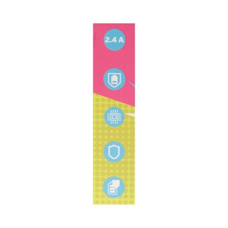Network charger More Choice NC46, 2 USB, 2.4 A, pink-3