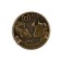 Coin Horoscope 2025 "Taurus", brass, diam. 2, 5 cm