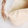 Women's bag of artificial leather Nazamok, 28x15 cm, beige color