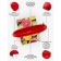 Laminator A4 75-150 microns, 2 shafts, speed 25 cm/min, gelos rainbow, red "LMA4RK"