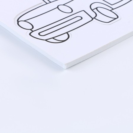 Set for creativity. Foil application "Transport"-3