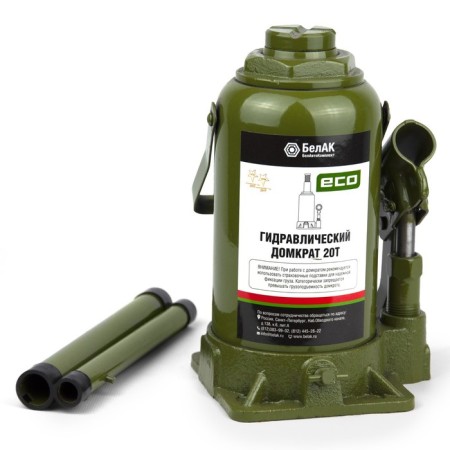 Hydraulic jack "ECO" ECO BAC. 70021, lifting/picking 410/210 mm, 20 tons-2