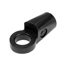 The connector of the angular three pipes d = 25 mm, not adjustable, the color is black