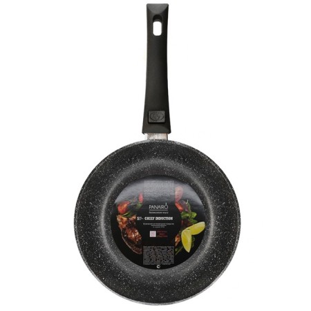 The frying pan is deep Panairo Chief Induction, induction, removable handle Soft-Touch, D = 28 cm-1