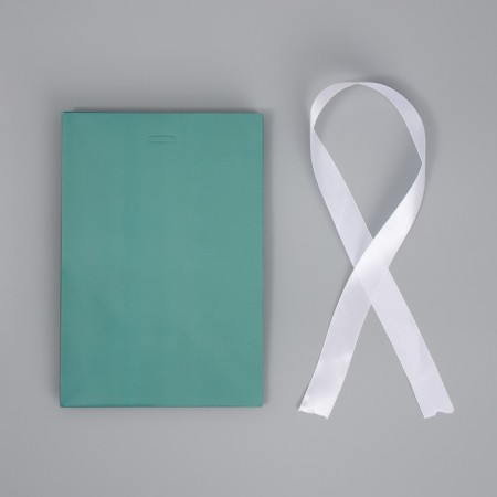 Gift package with tape, packaging, Tiffany, 13 x 19 x 9 cm-7