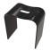 Shower for shower of artificial stone Taliente sgabello 380x250x410 mm, black