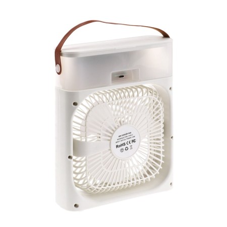LOF-06 portable fan, with a moisturizer function, 3 speeds, USB power, white-6