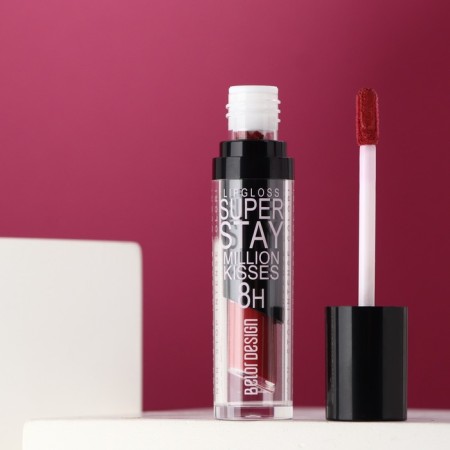 Super -resistant lip gloss Million Kisses, Belordesign, tone 203