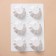 Konfinetta baking form “Sweets. Puding ”, silicone, 25.8 × 17.8 × 3 cm, 6 cells (D = 7 cm), white color