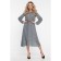 Women's dress, size 50, gray color