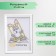 Photo frame L-2 21x30 cm white (plastic screen)