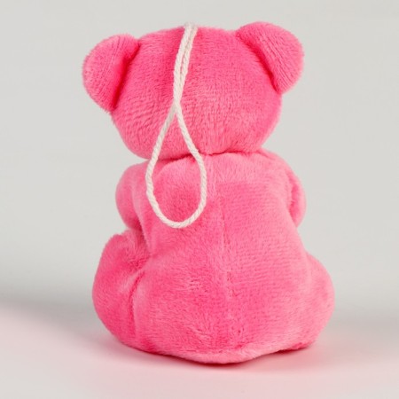 Soft toy "Bear with Heart" on the suspension, color mix-2