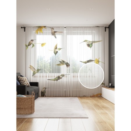 Photo "Life of Hummingbirds", size 145x265 cm, 2 pcs
