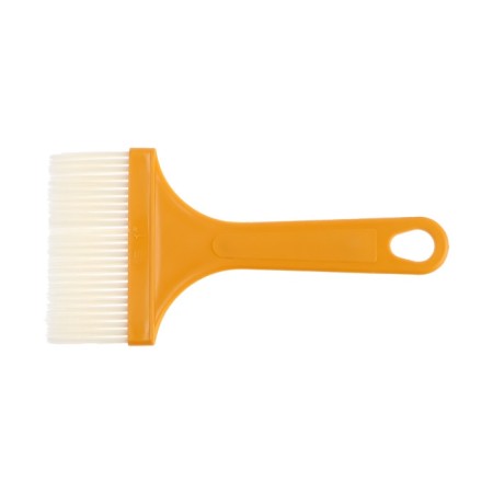 Brush flat promo, artificial bristles, plastic handle, 90 mm-3