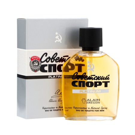 Toilet water male Soviet sport Platinum, 100 ml