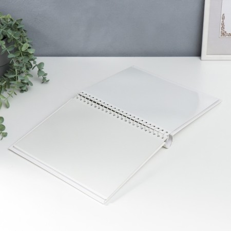 Photo album magnetic on 10 sheets 23x28 cm "White Classic"-2