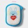 Moocchka for swimming the share "hare", 12 × 8 cm, blue color