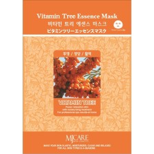 Facial face mask Vitamin Tree Essence Mask with sea buckthorn extract, 23 grams