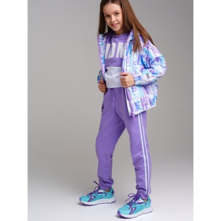 Брюки для девочки PlayToday, рост 134 см-1