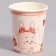 Paper glass "Happy Bunny", 6 pcs