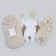 Set for discharge Winter Kinderlitto "Mikosh", 5 items, height 56-62 cm, beige color