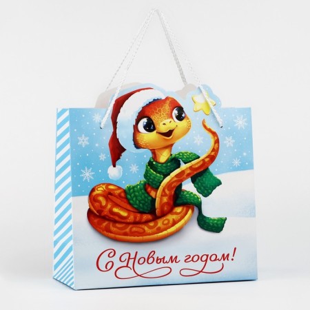 Gift package "Snake", 25 x 26 x 10 cm, New Year-1