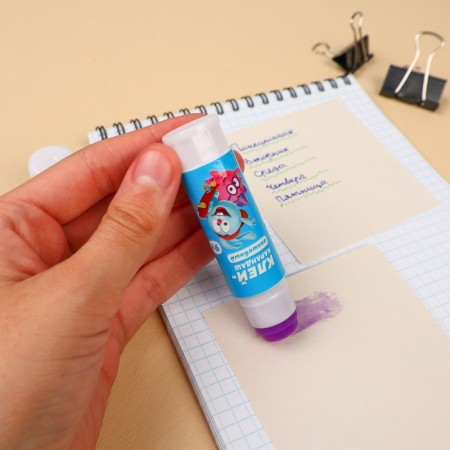 PVP 9 g adhesive-pencil, with an indicator, smeshariki-3