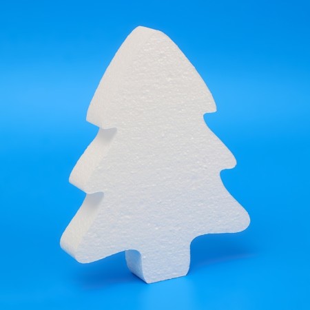 Harvesting of foam "Christmas tree with a pattern" 30 x 5 cm