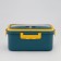 Lunch box, 1.3 l, with instruments, 12 x 8.6 x 20 cm, turquoise
