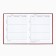 School diary for grade 1-11, in an integrated cover, 40 l. "Russia. Red"