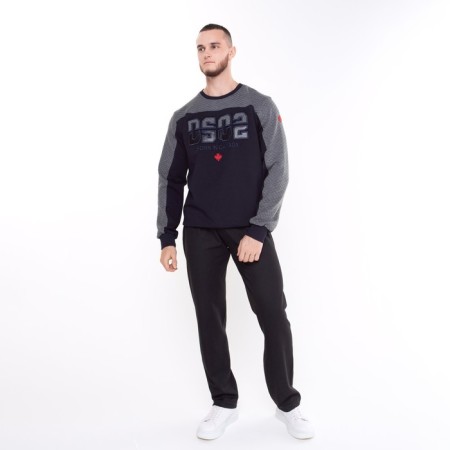 Male trousers, black color, size 54-3