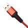 Gopower GP02L, Lightning - USB, 2.4 A, 1 m, data transfer, nylon, red