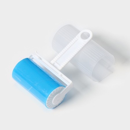 A video for cleaning clothes in a silicone case, 17 × 11 × 6 cm, blue color-3