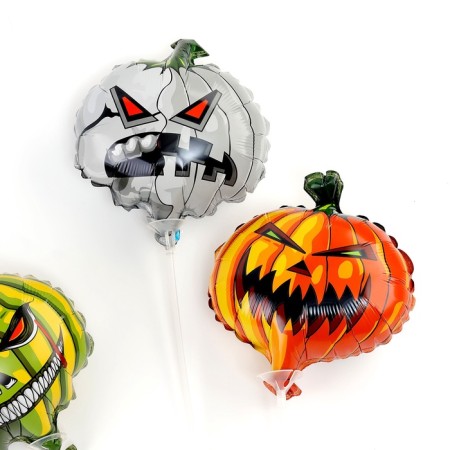 Foil ball 12 "Pumpkin monsters", set of 4 pcs.-2