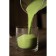 Candle in granules "Roscandles" Green at PET Bank, 300 g + Fitili