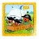 Wooden toy "Multilayer liners", three cats