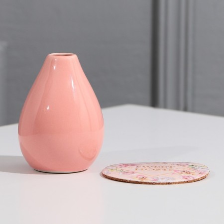 Vase for flowers and the stand "Roses and Lilia", 8 x 7 x 6 cm.-5
