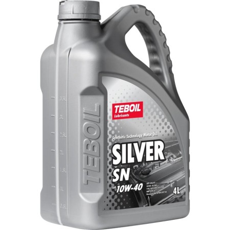 Motor oil Teboil Silver SN 10W-40, semi-synthetic, 4 liters-1